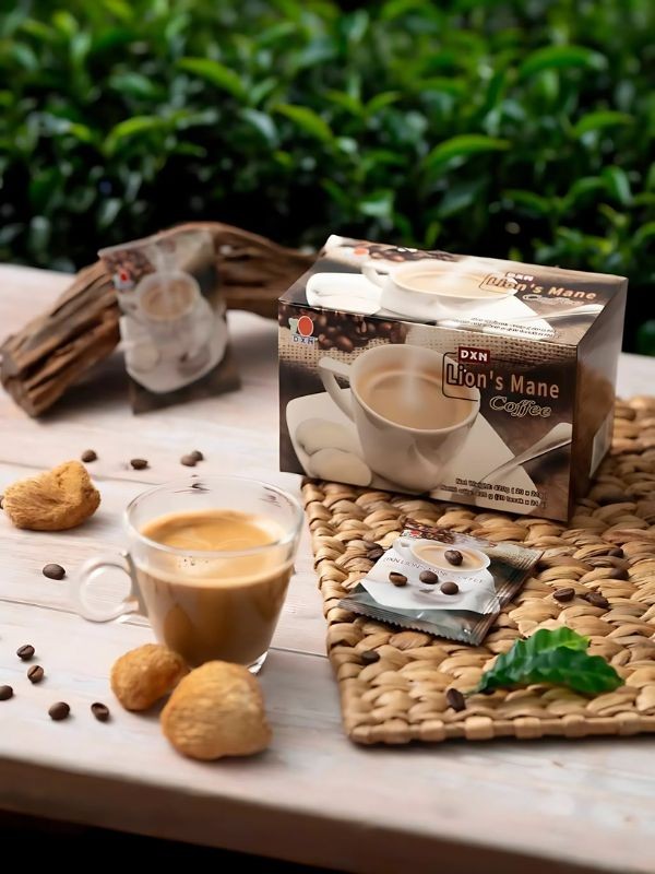 cafe con melena de león