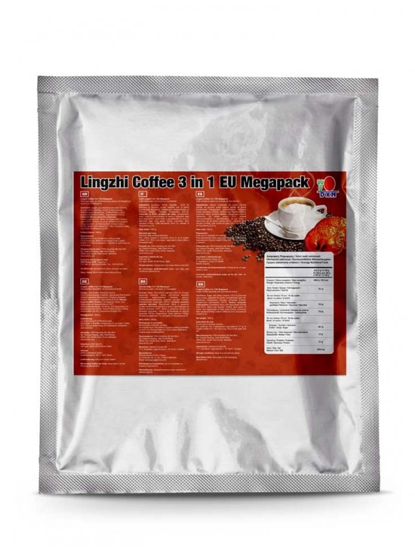 Café Lingzhi 3 en 1 Megapack, Café con Ganoderma