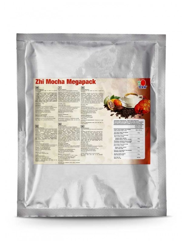 Zhi Mocha Megapach, Café Capuchino con Ganoderma