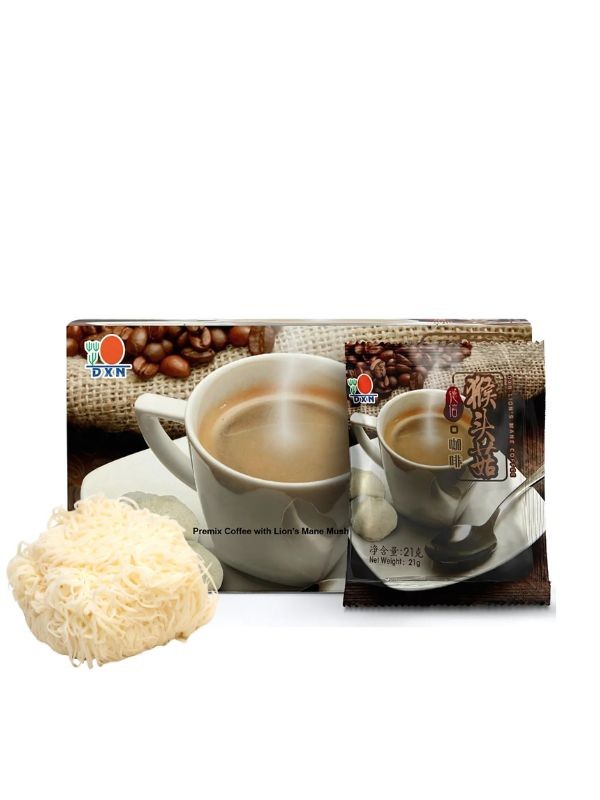 cafe con melena de león