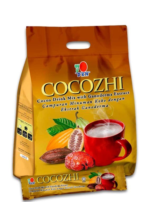 Cocozhi DXN, chocolate con Ganoderma