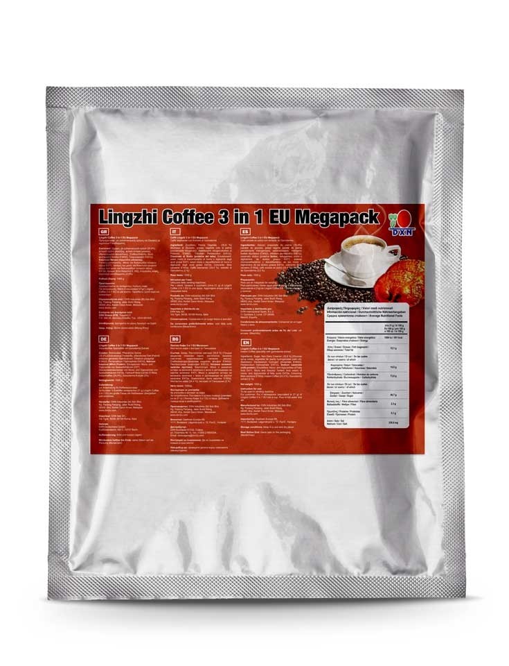 Café Lingzhi 3 en 1 Megapack, Café con Ganoderma
