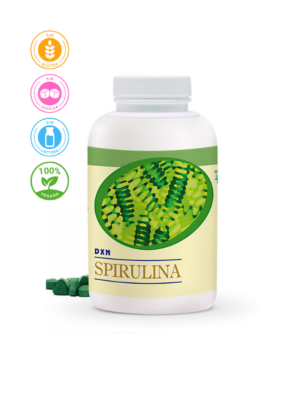 Spirulina dxn 500 uds.